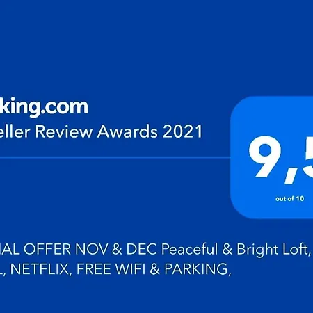 Peaceful & Bright Loft, Heated Pool, Netflix, Free Wifi & Parking, Tennis Appartement Los Cristianos (Tenerife)